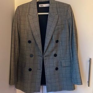 Plaid blazer